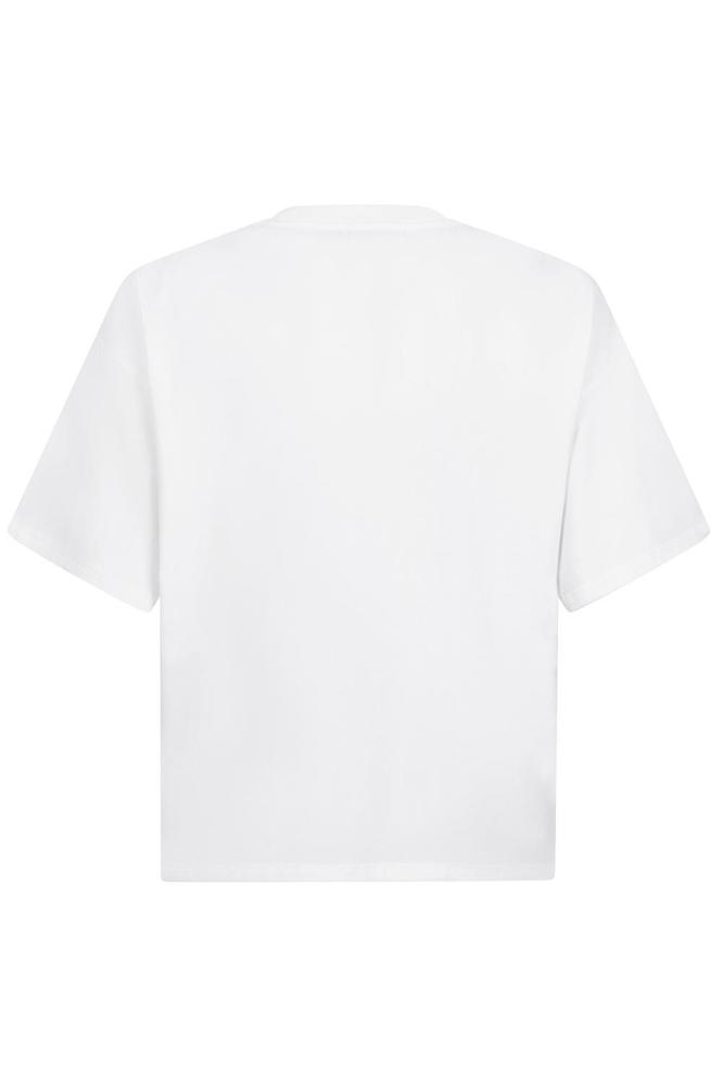 T SHIRT PALM TREES HSS2557 10014 OFF WHITE/MULTI